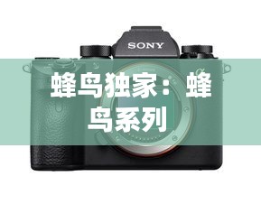 蜂鸟独家：蜂鸟系列 