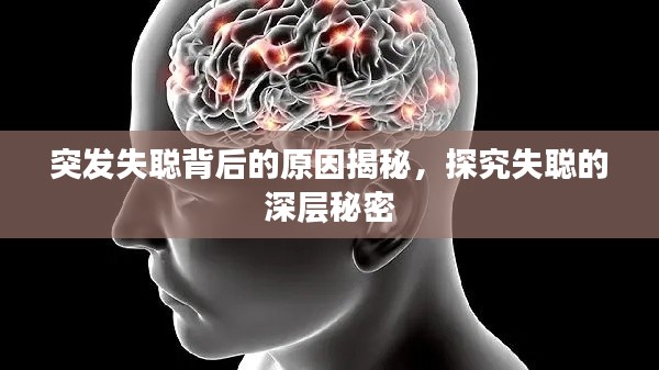 突发失聪背后的原因揭秘，探究失聪的深层秘密