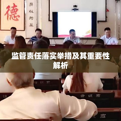 监管责任落实举措及其重要性解析