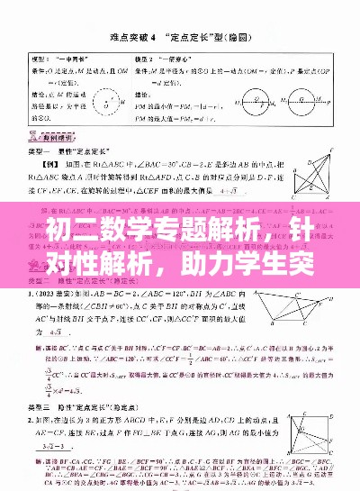 初二数学专题解析，针对性解析，助力学生突破难点