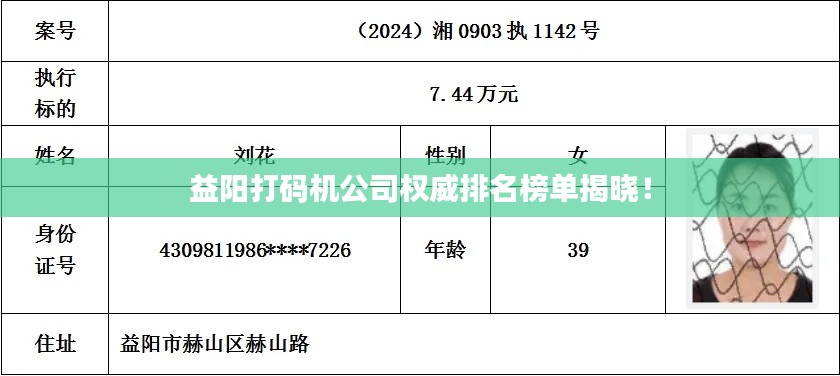 益阳打码机公司权威排名榜单揭晓！