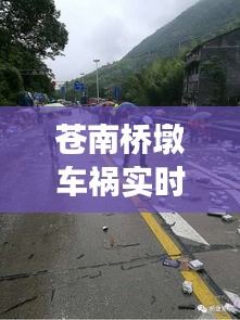 苍南桥墩车祸实时报道，最新消息及现场情况