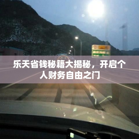 乐天省钱秘籍大揭秘，开启个人财务自由之门